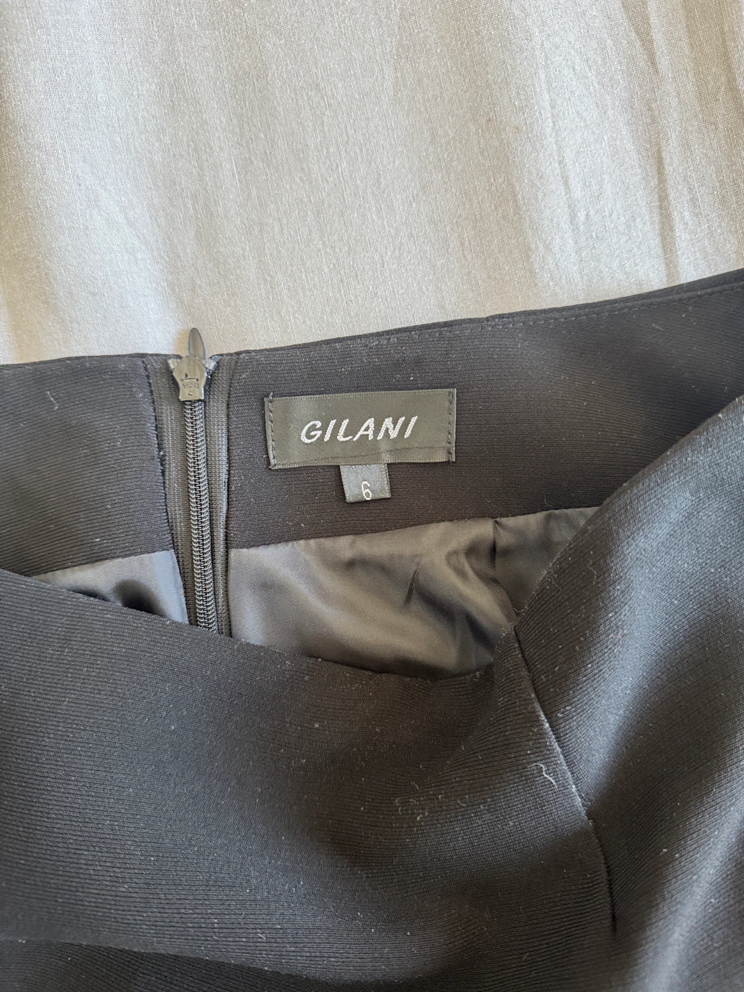 Gilani Black Pencil Skirt - Size 6 - photo 2