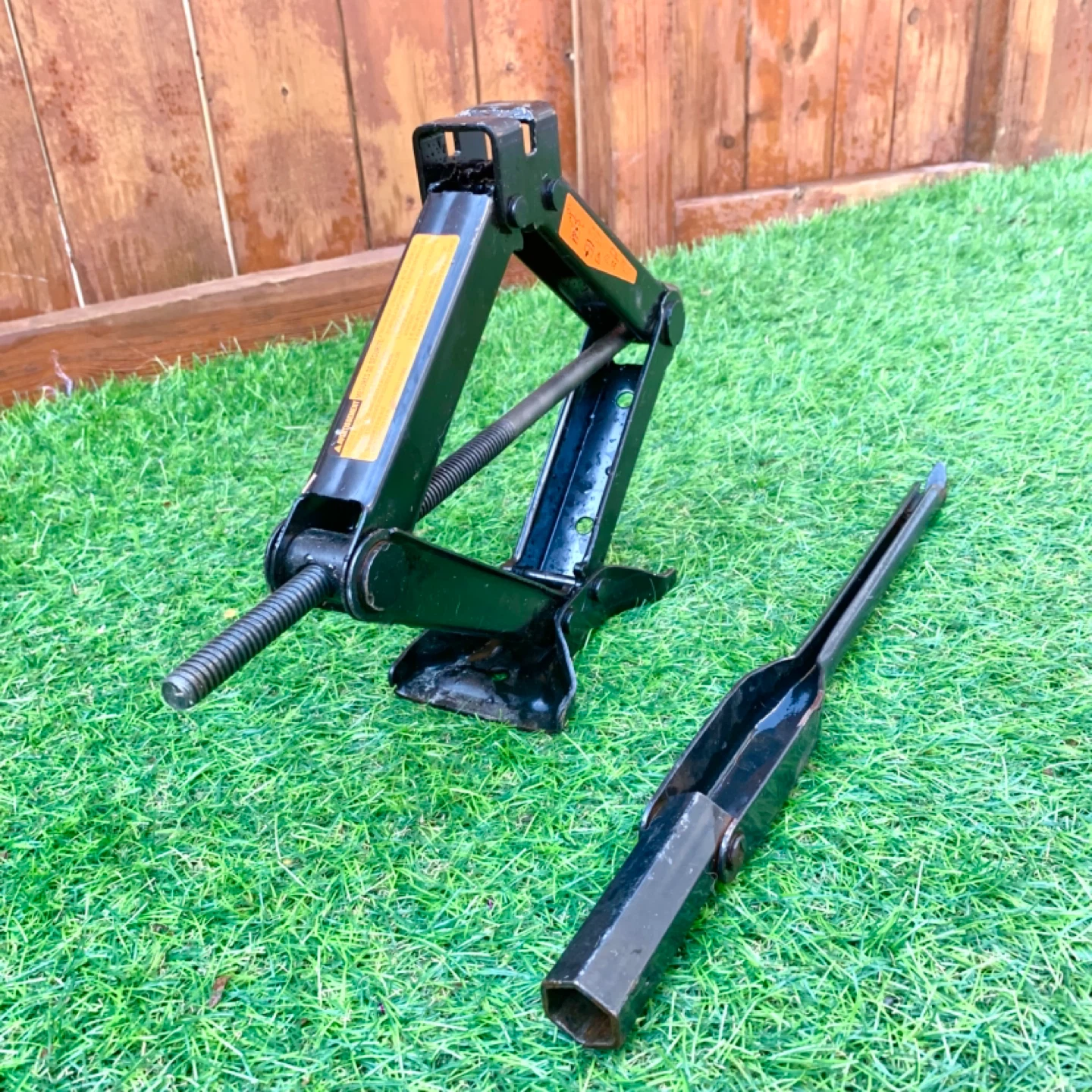 Scissor Jack Car Jack Tire Change Tool 900kg Auto Emergency - photo 3