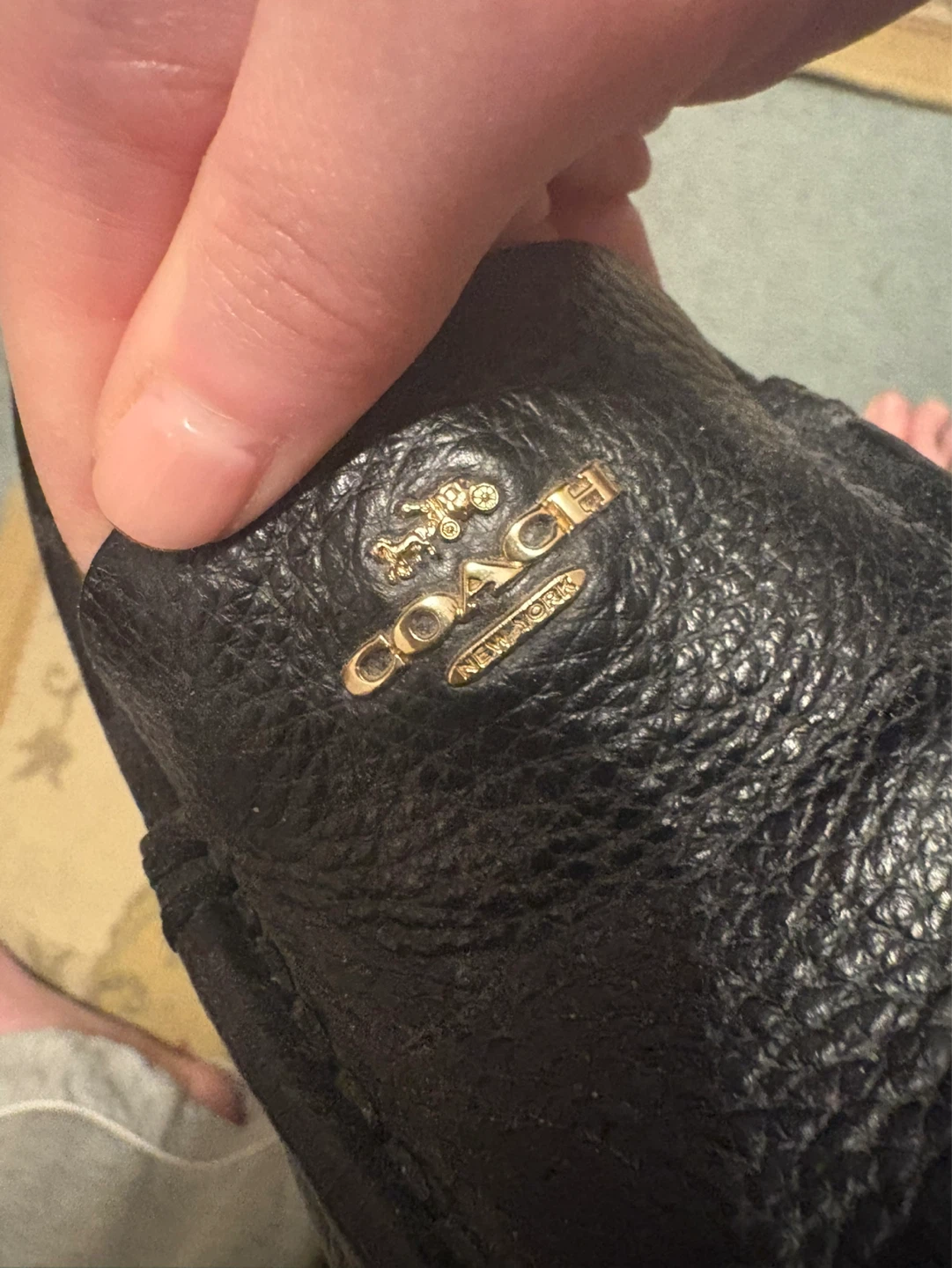 Coach black loafers - photo 3