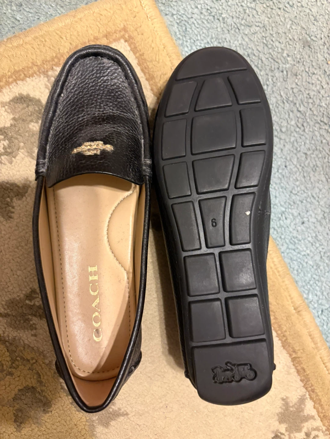 Coach black loafers - photo 5