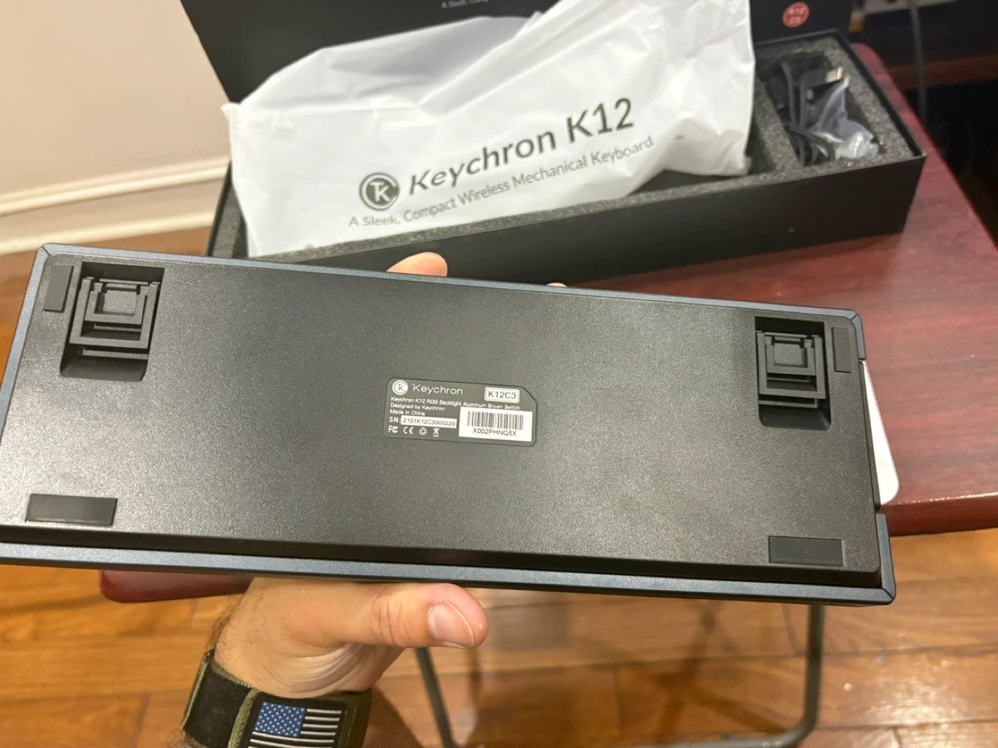 Keychron K12 Wireless Mechanical Keyboard - Brown Switch - photo 4