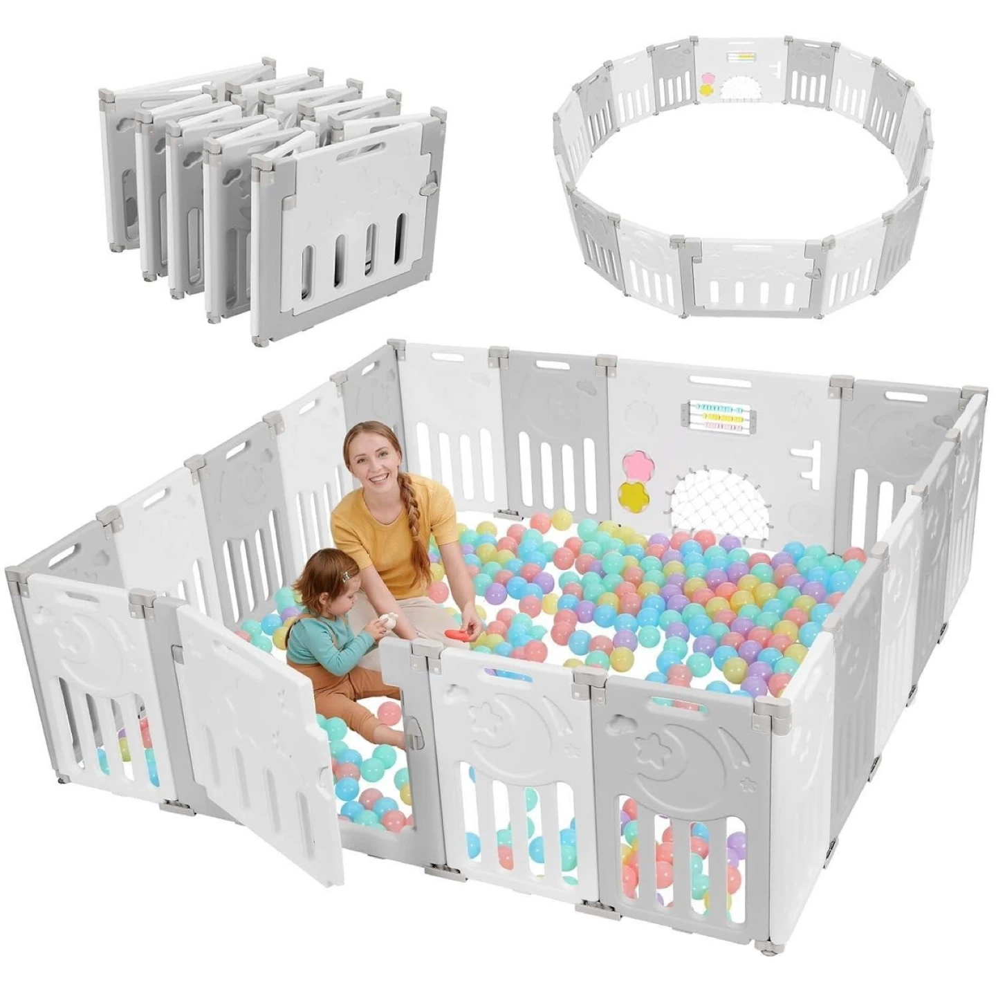 Children's Play Fence / Playpen 14 panels