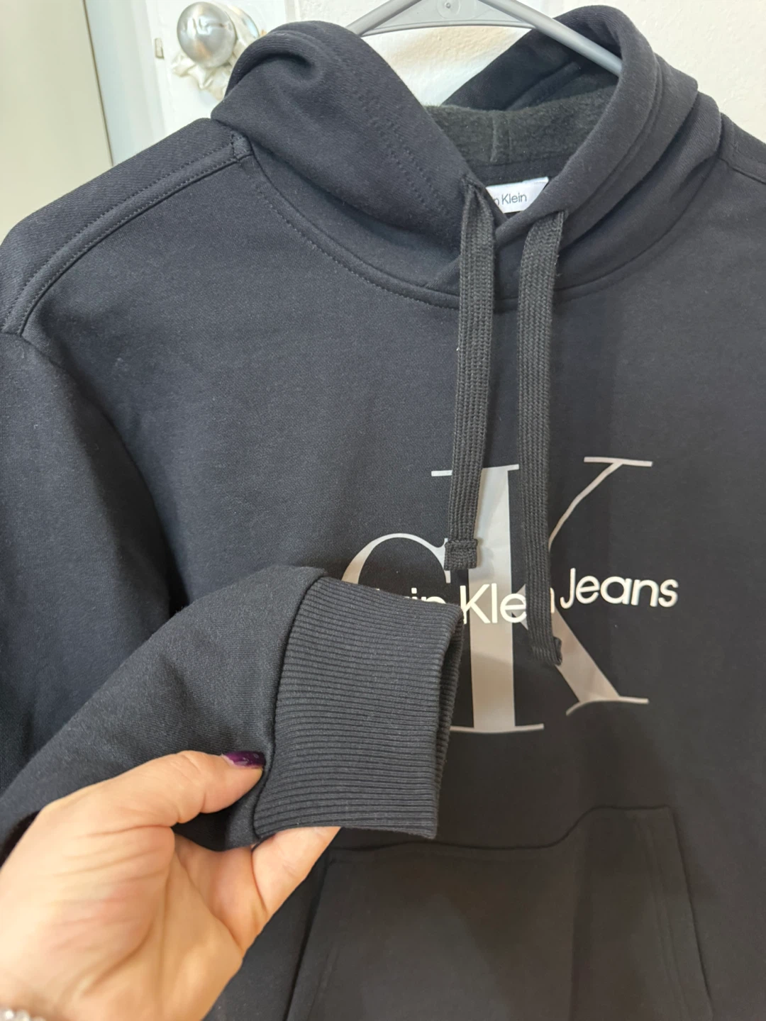 Calvin Klein Jeans Black Hoodie - photo 3