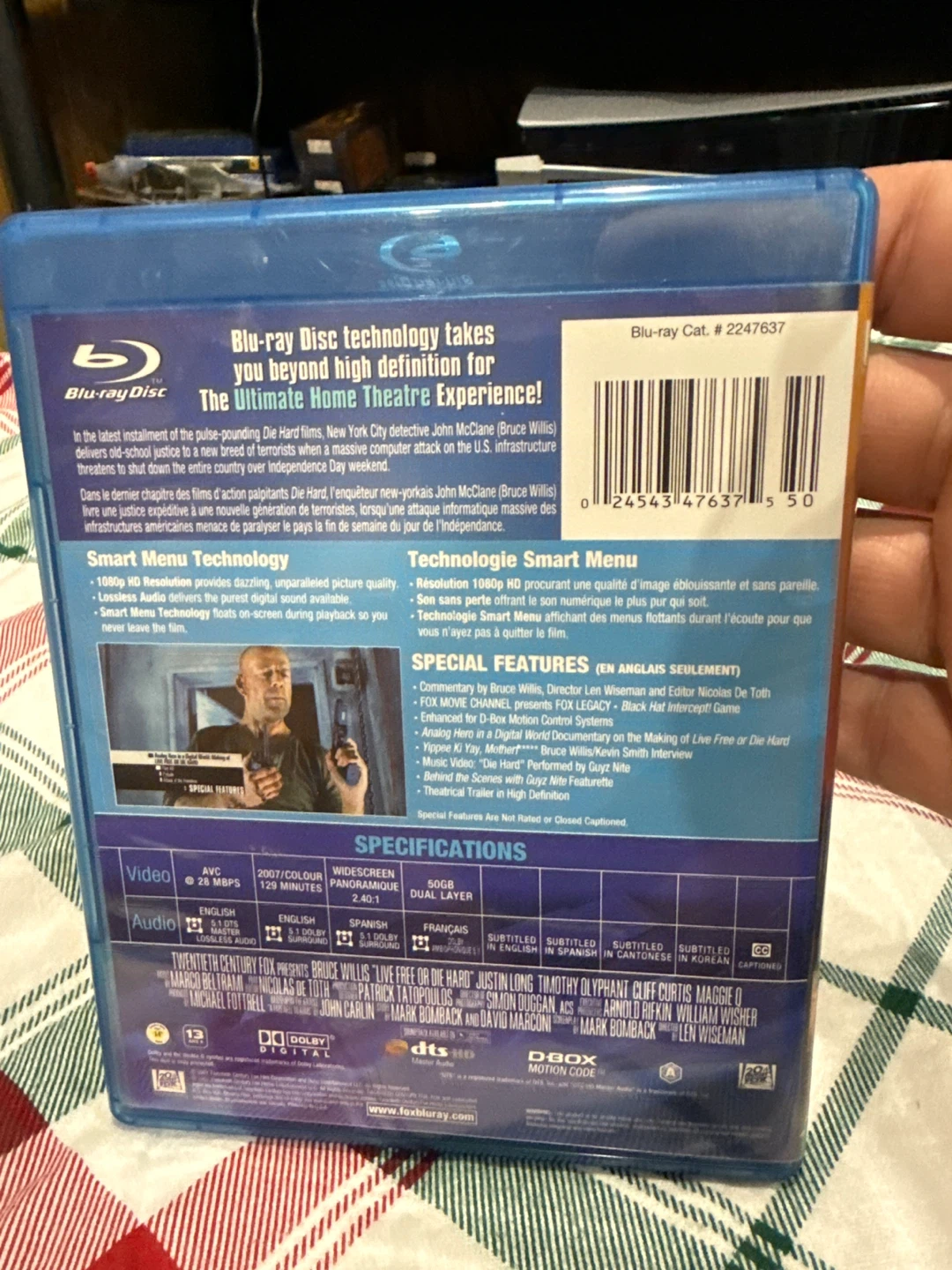 Live Free or Die Hard Blu-ray - photo 2