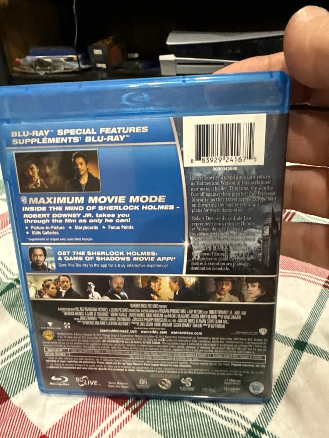 Sherlock Holmes: A Game of Shadows Blu-Ray - photo 2