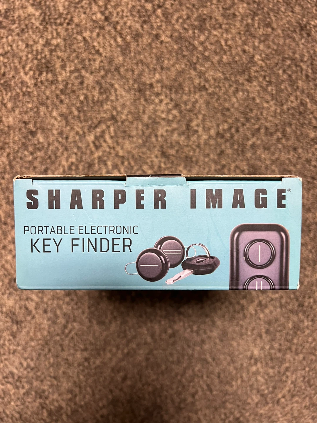Sharper Image Portable Electronic Key Finder with 2 Fobs - photo 3