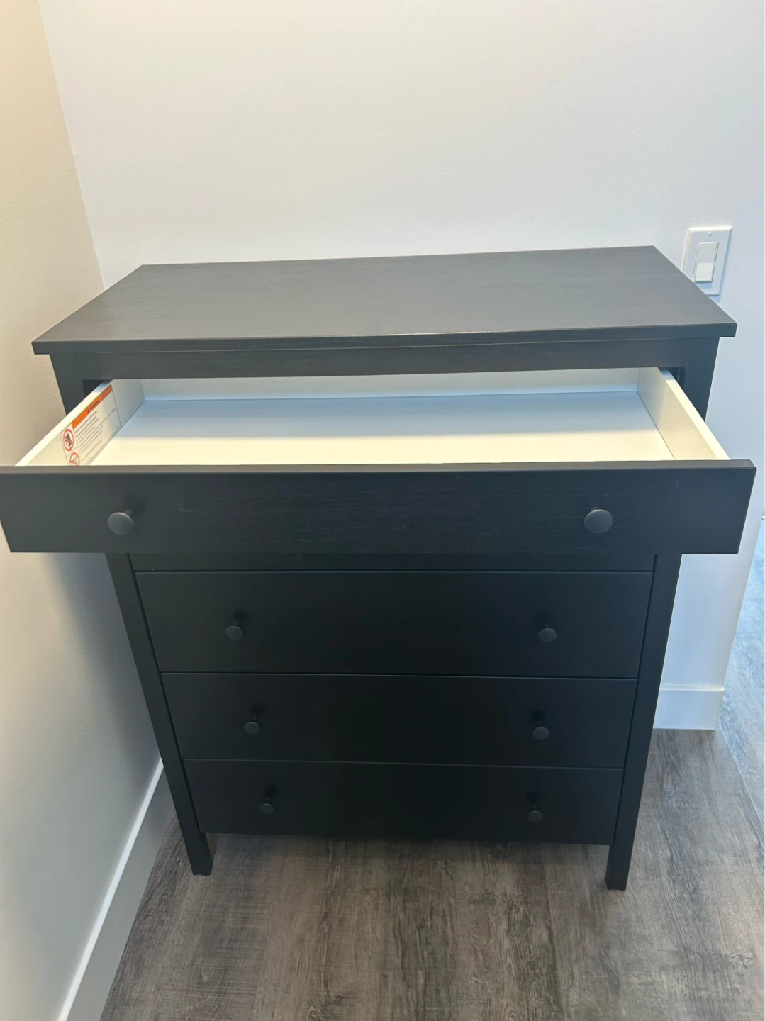 IKEA KOPPANG dresser 5 drawers black brown - photo 2