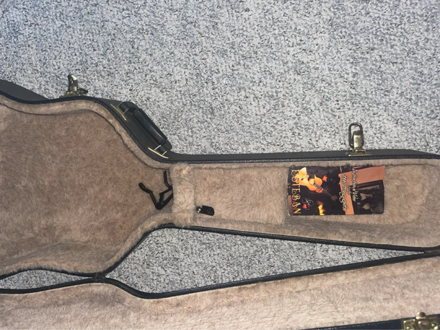 Esteban Steel String Guitar with Case and Accessories - photo 2