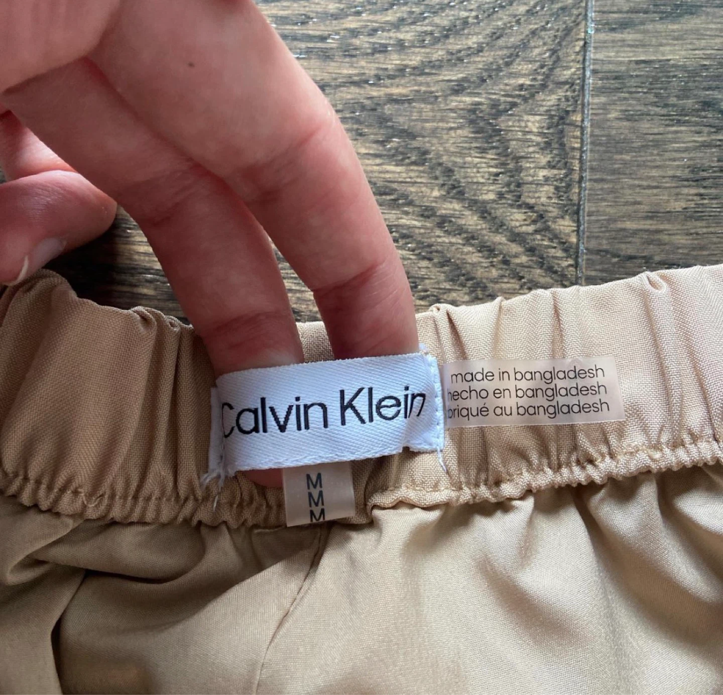 Calvin Klein Cargo Pants Size M Beige - photo 3