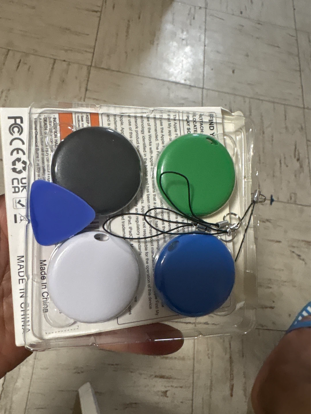 WESOLVET N Tag Tracker 4 Pack