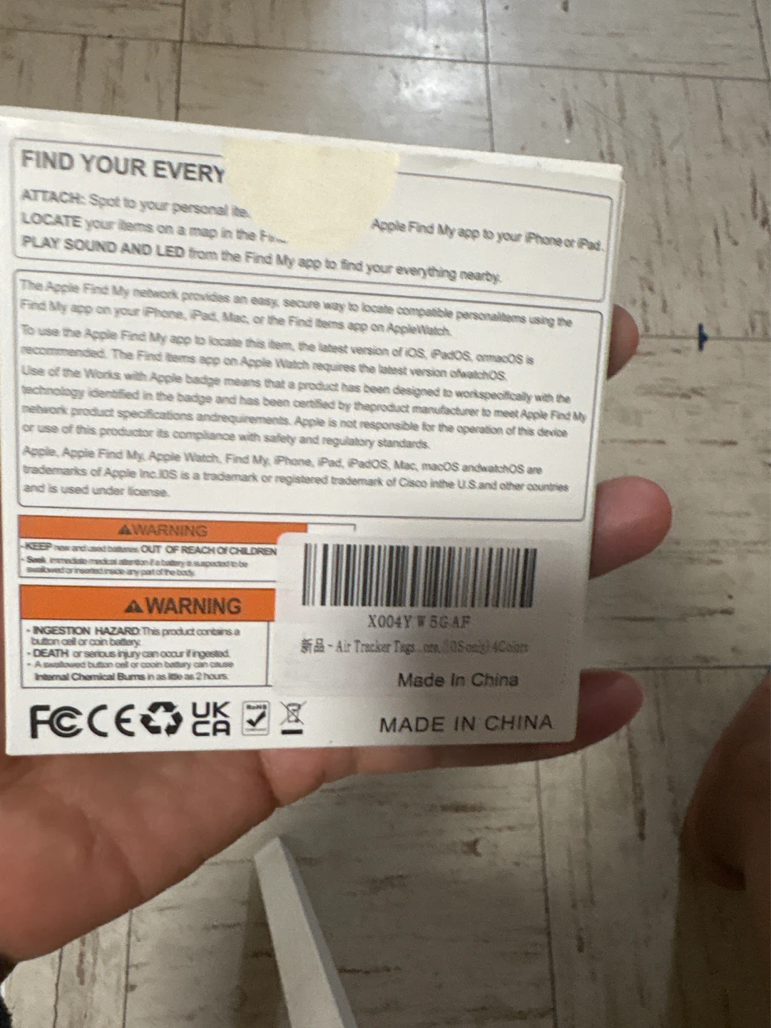 WESOLVET N Tag Tracker 4 Pack - photo 3