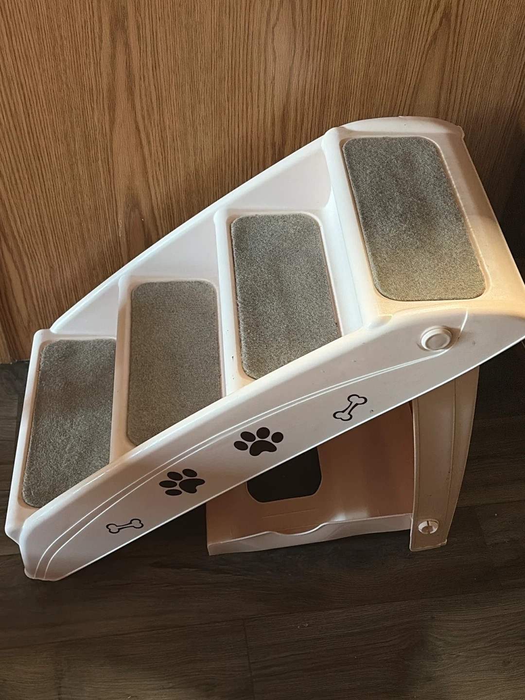 4-Step foldable Pet Stairs for Dogs