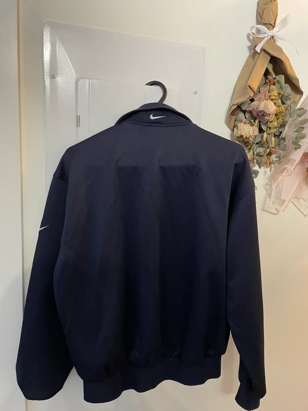 Vintage Nike Navy Blue Track Jacket - photo 2