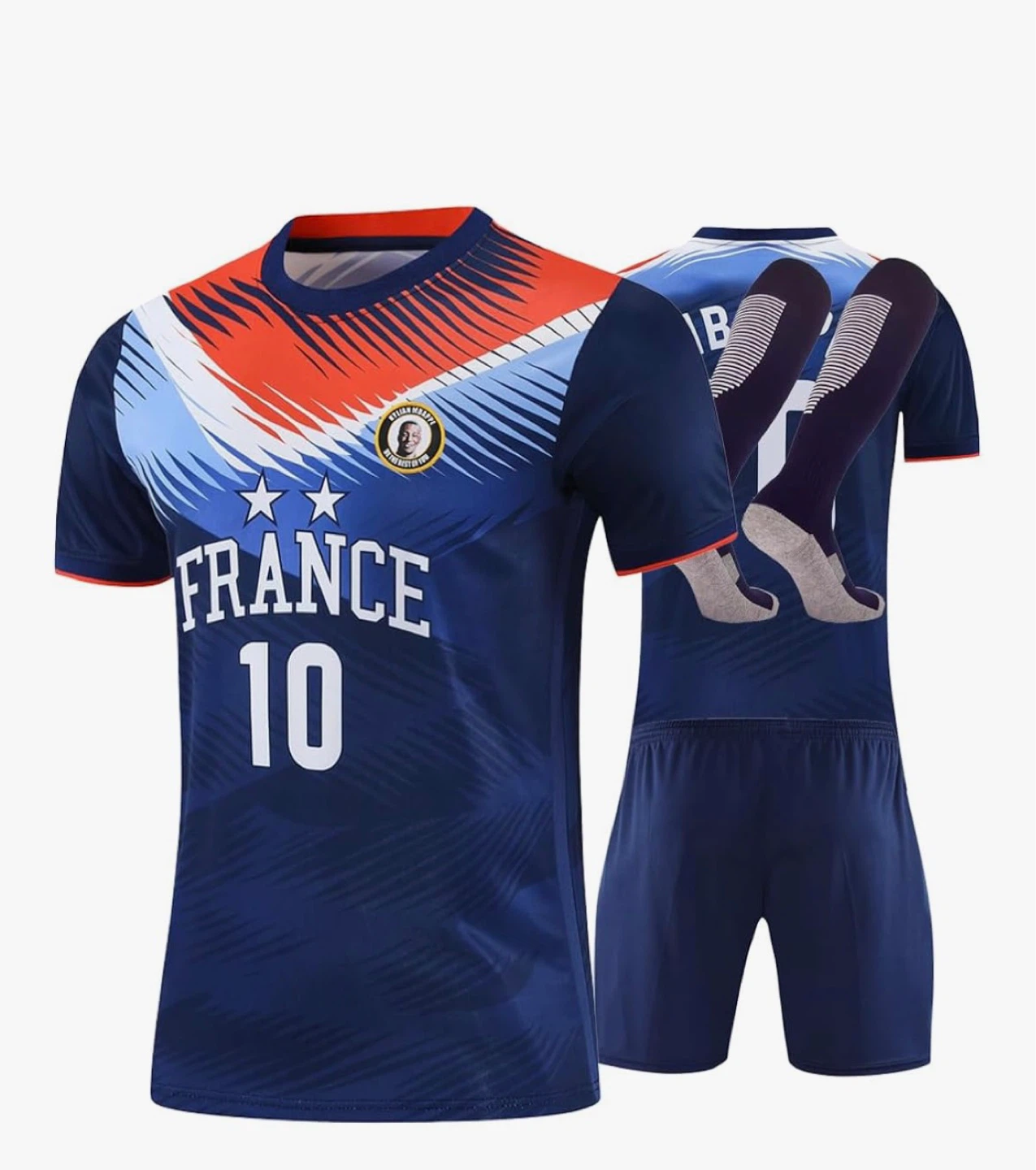 France Soccer Jersey Kit with Socks
