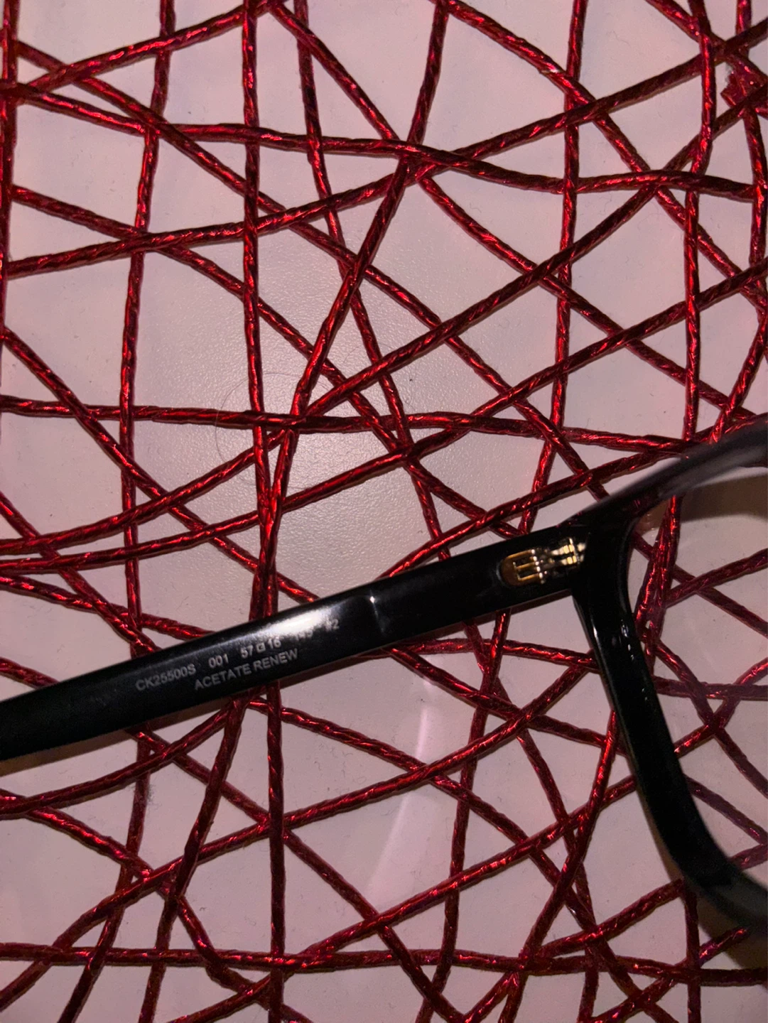 Lunettes de vue Calvin Klein noires - photo 3