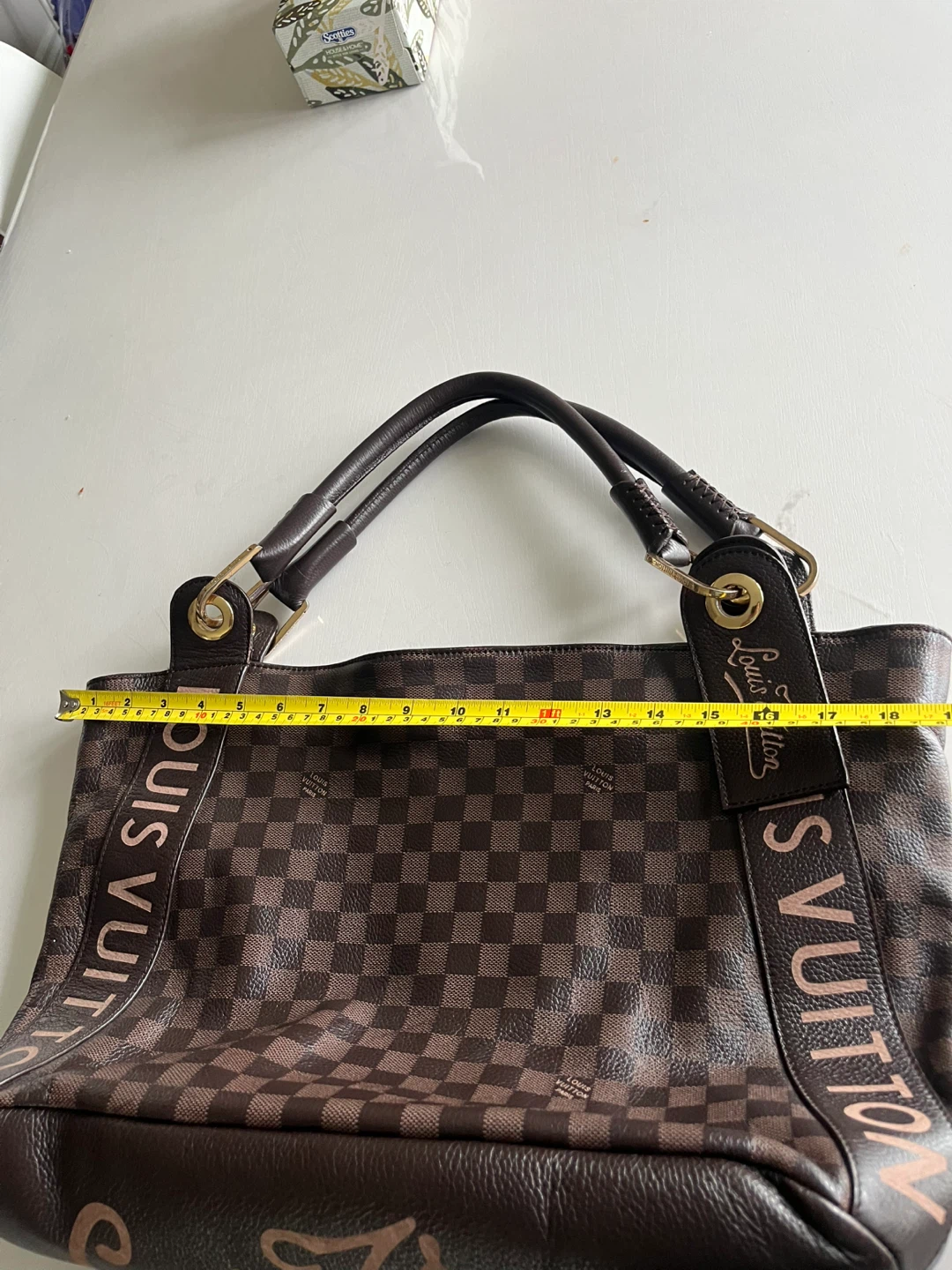 Louis Vuitton Damier Ebene Neverfull GM Tote Bag - photo 2