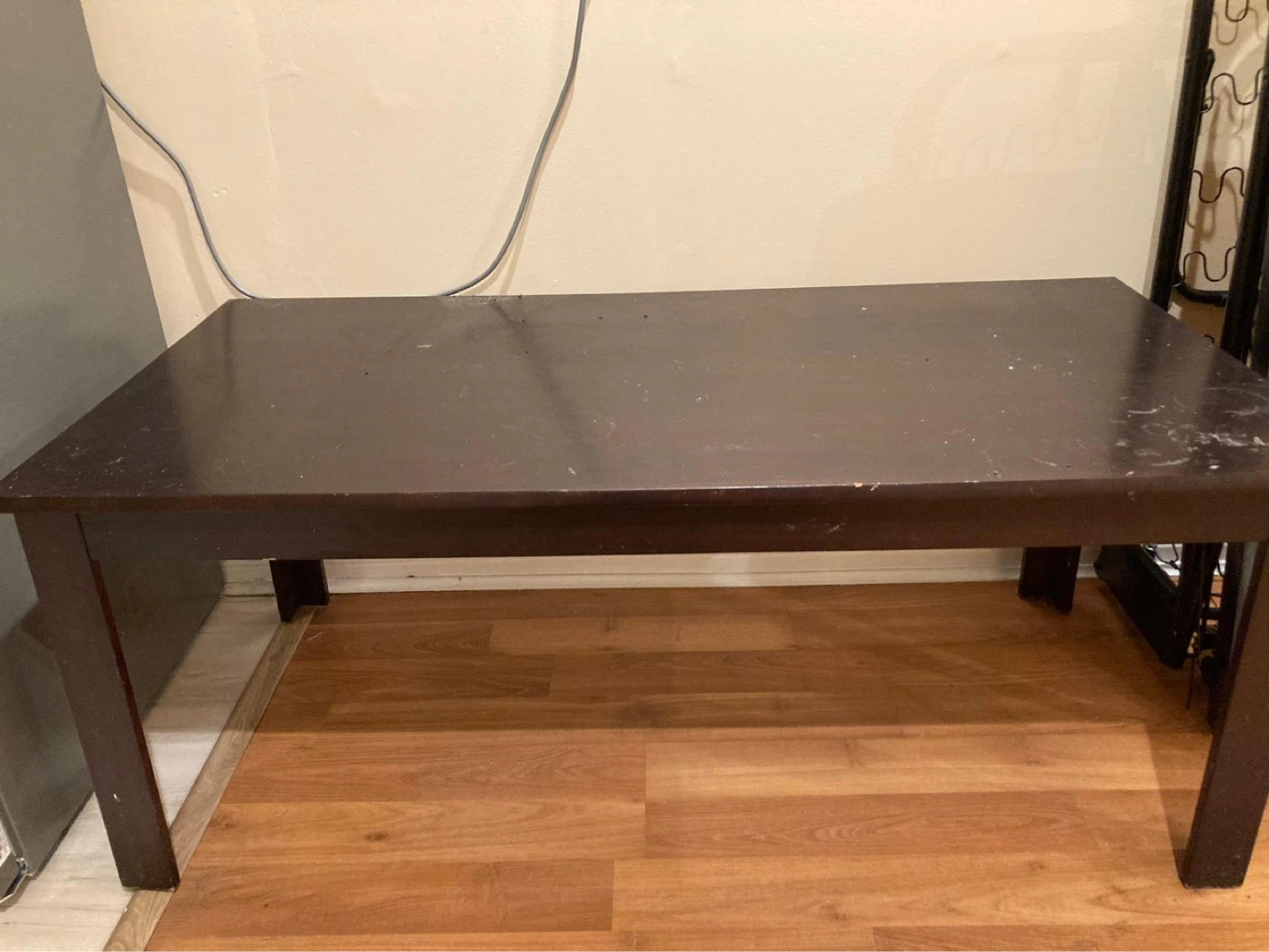 Dark Brown Coffee Table - photo 2
