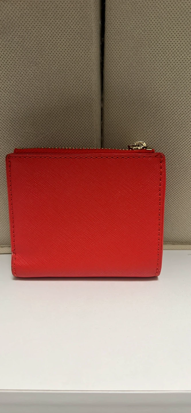 Tory Burch Red Saffiano Leather Small Wallet - photo 3