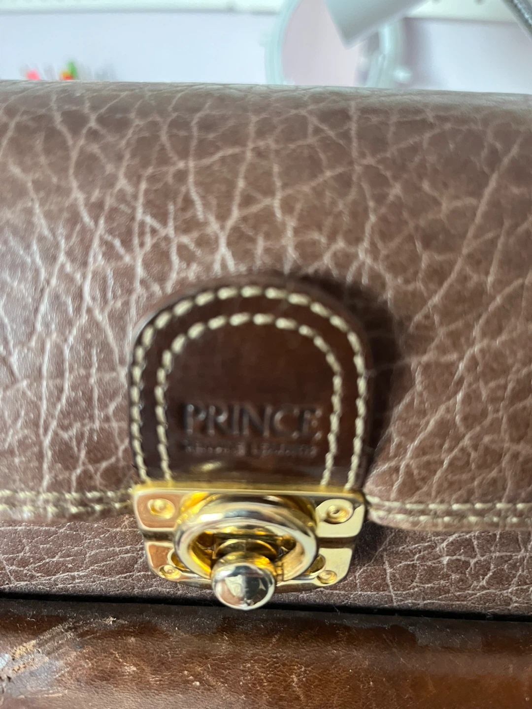 Vintage Prince Leather Satchel Bag - photo 2