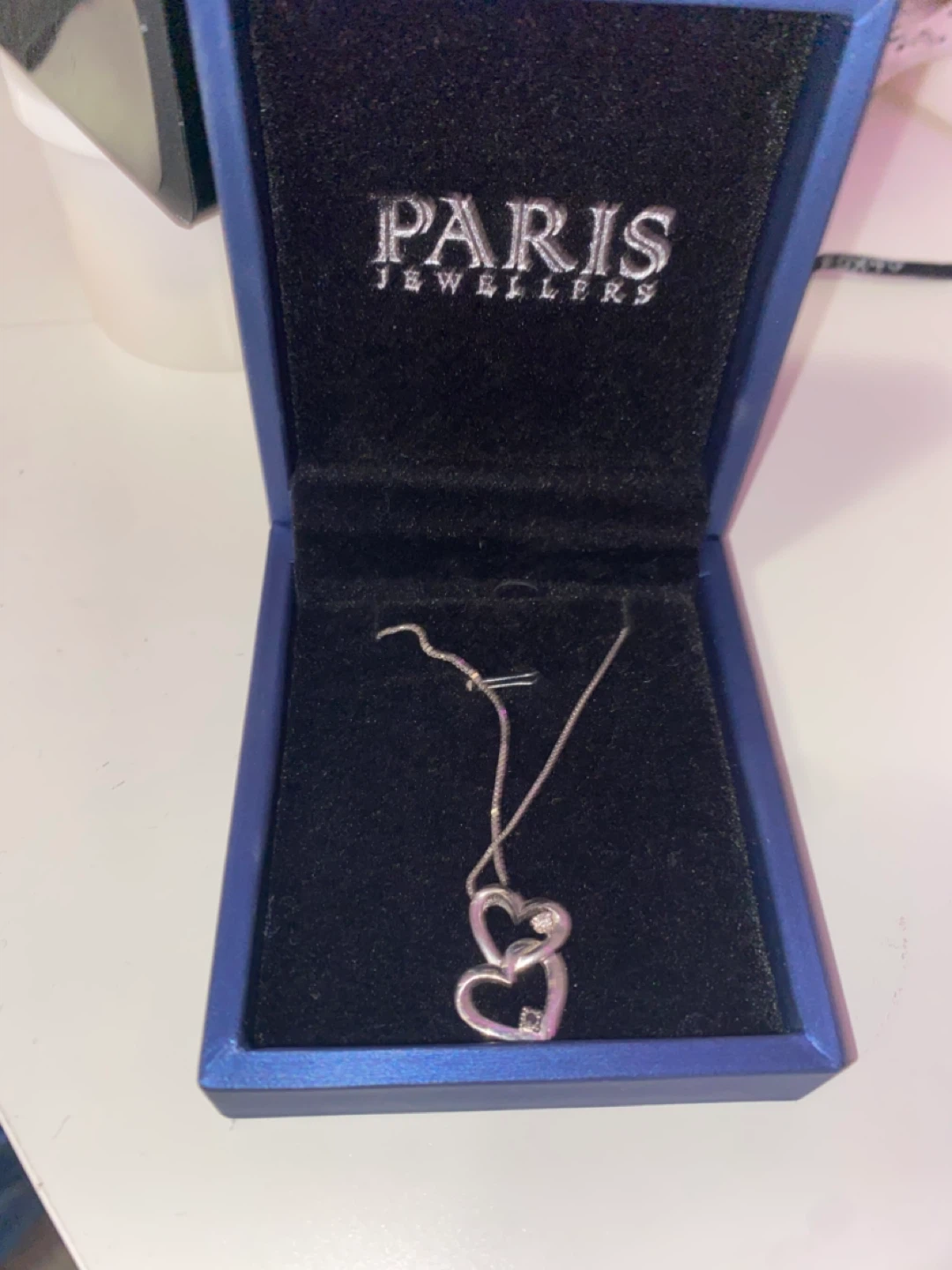 Paris Jewellers Double Heart Pendant Necklace - photo 2