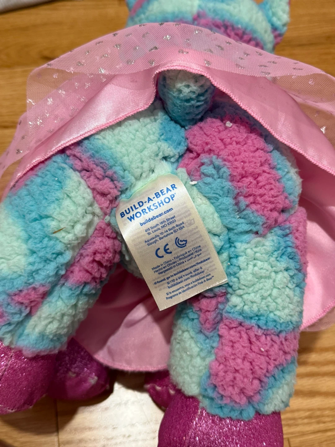 Build-A-Bear Workshop Plush Alpaca Tutu Sparkle Toy - photo 3