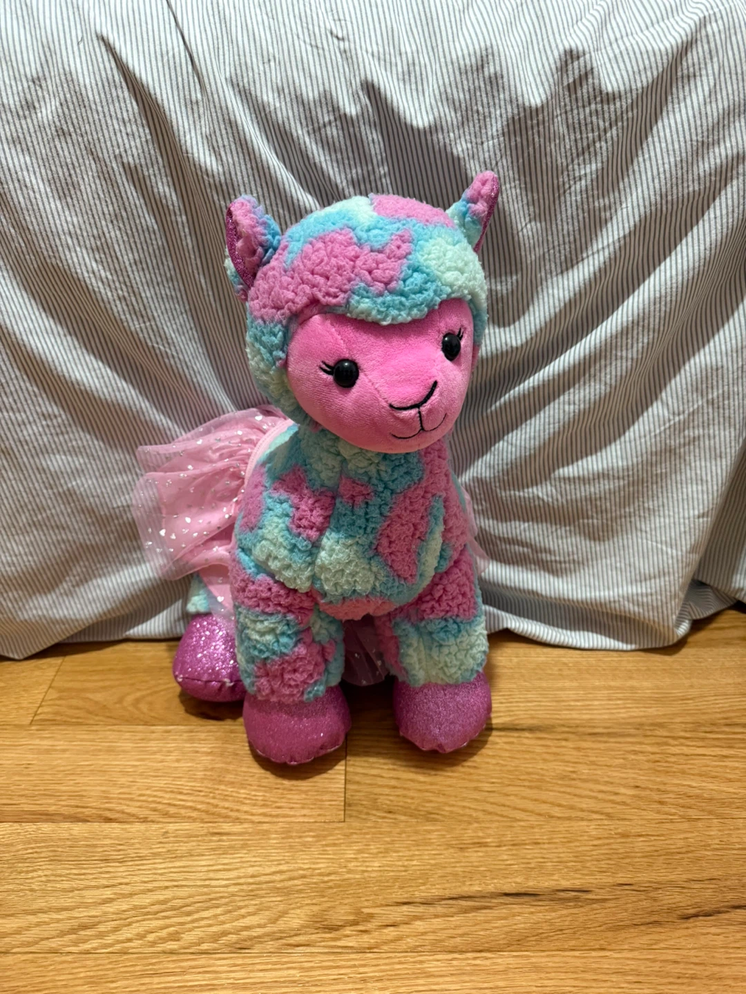 Build-A-Bear Workshop Plush Alpaca Tutu Sparkle Toy