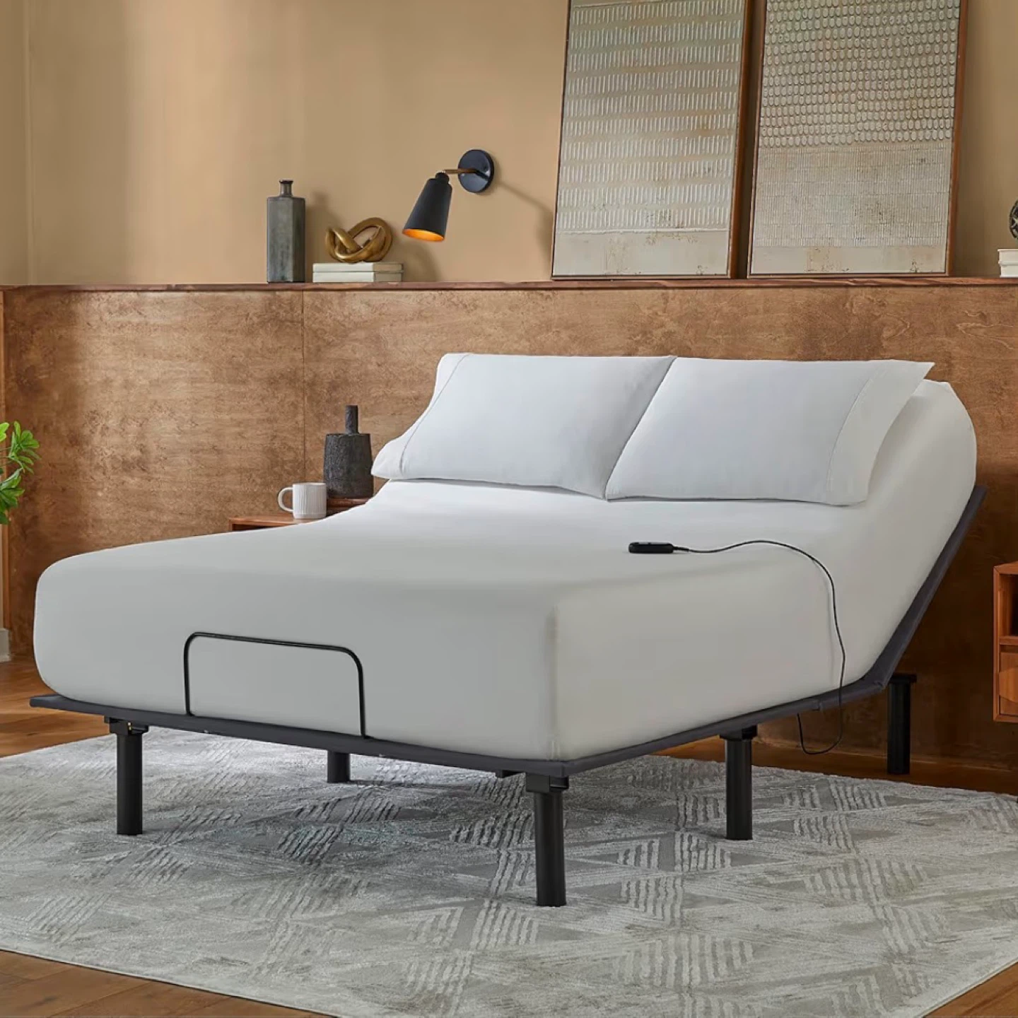 Adjustable Bed Base with Wired Remote - photo 3