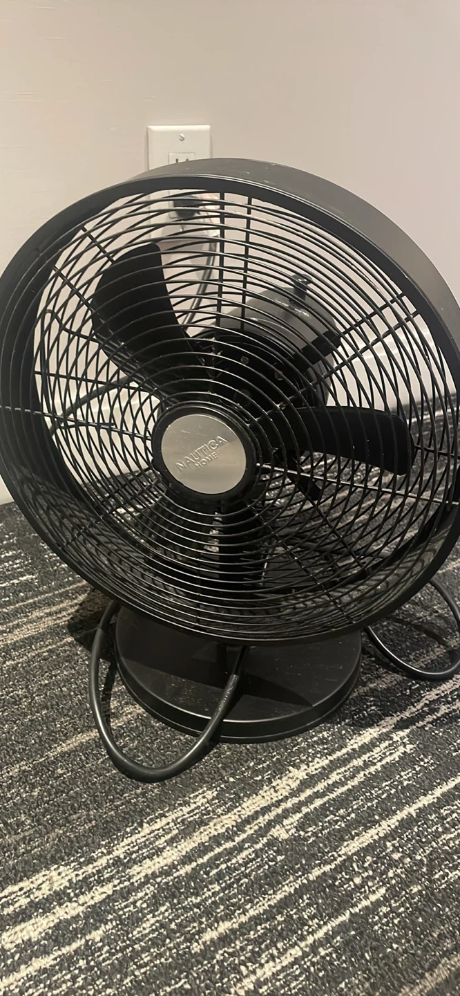 Nautica Home Black Oscillating Fan - photo 2