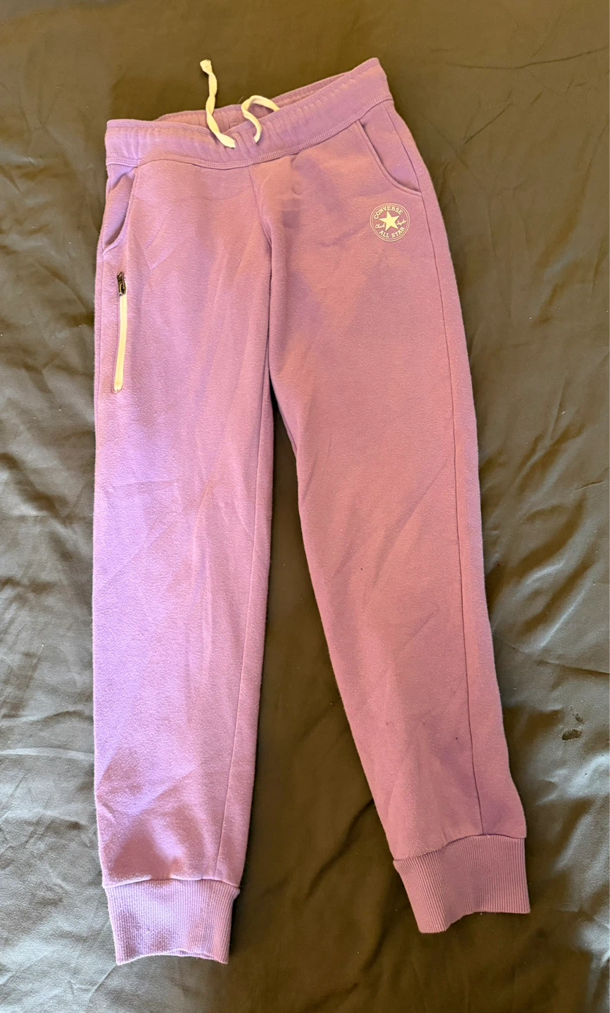 Converse All Star Purple Joggers