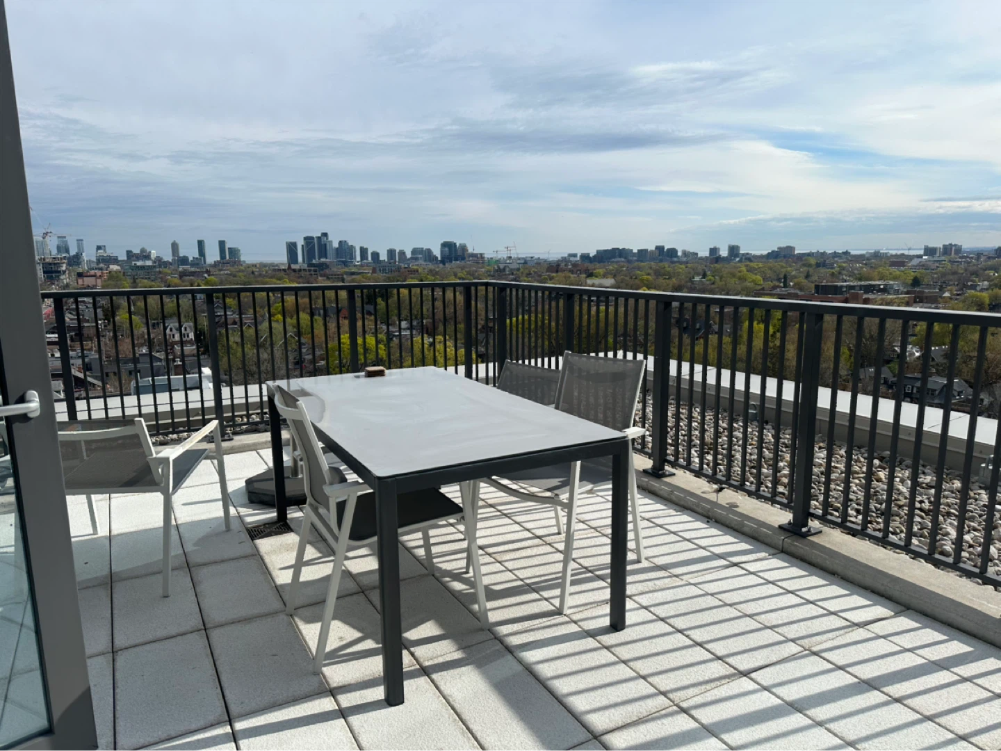 CB2 Outdoor Patio Chair and Ottoman Set - photo 2