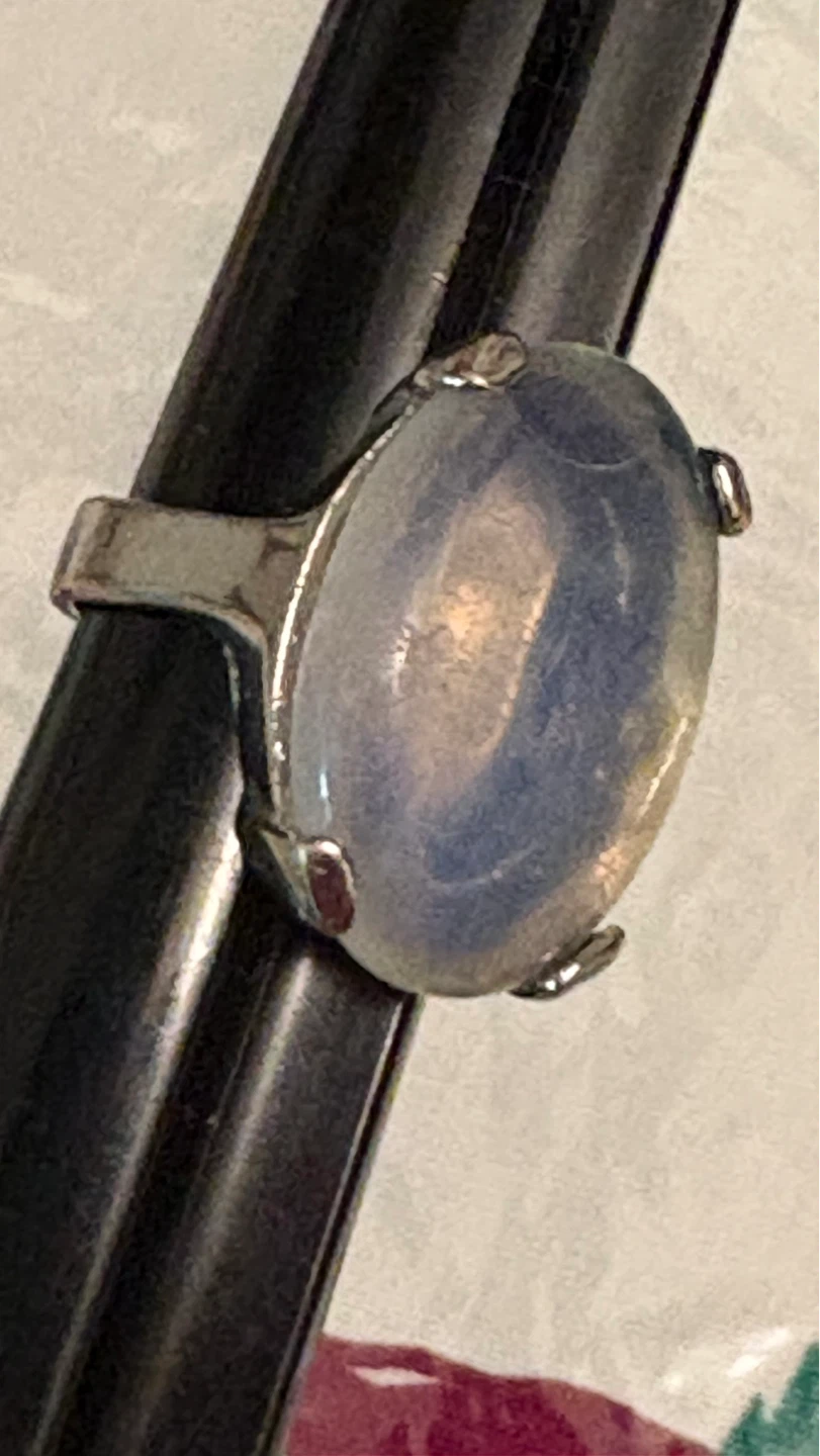 Oval Moonstone Ring