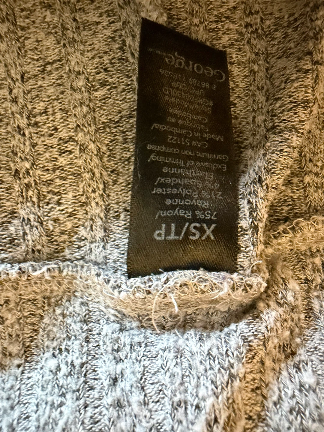 George Women's Ribbed Knit Pants - photo 3