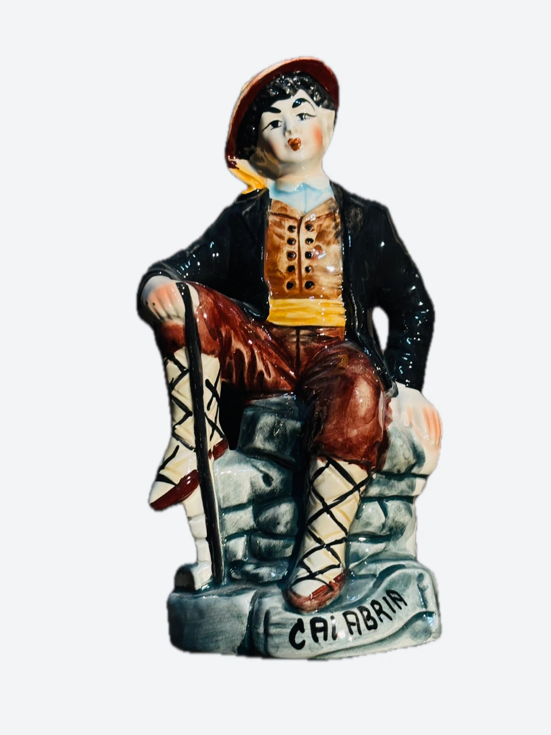 2 Italian Ceramic Figurines (Calabria) - photo 2