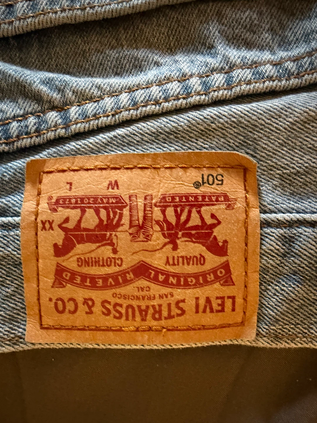 Levi's 501 Denim Shorts - photo 4