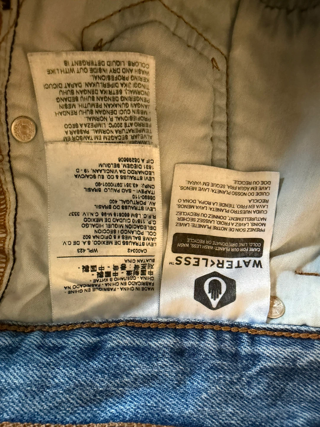 Levi's 501 Denim Shorts - photo 2