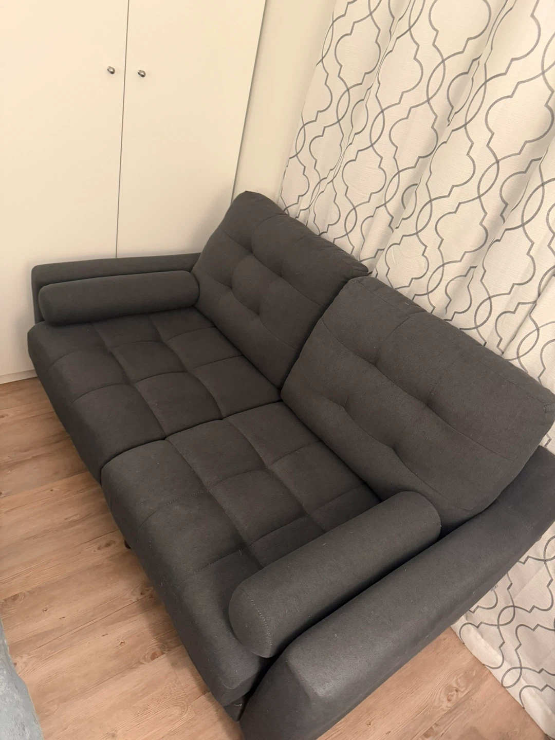 StefChair Charcoal 2-Seater Sofa - photo 3