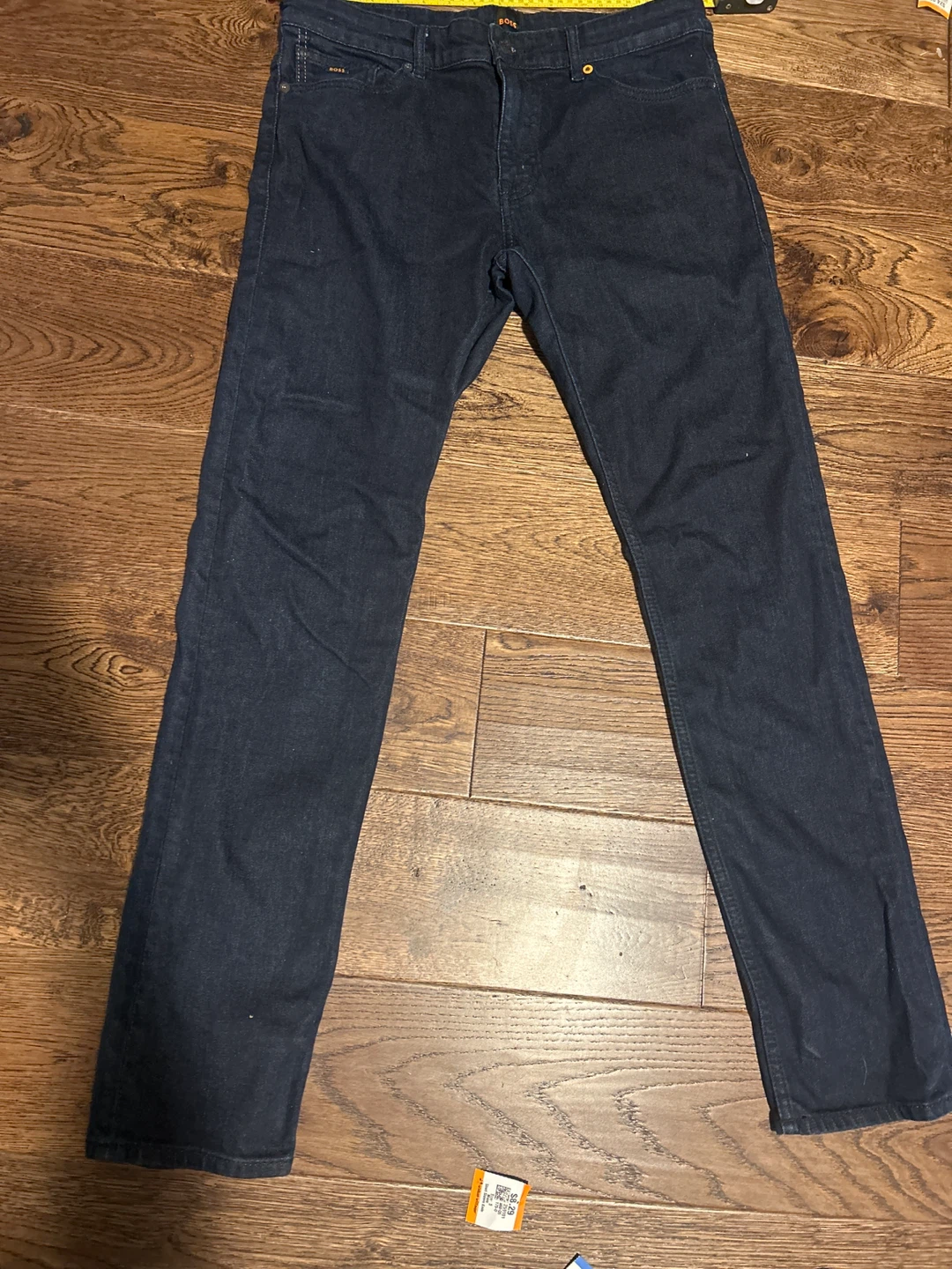 BOSS Men's Dark Wash Jeans