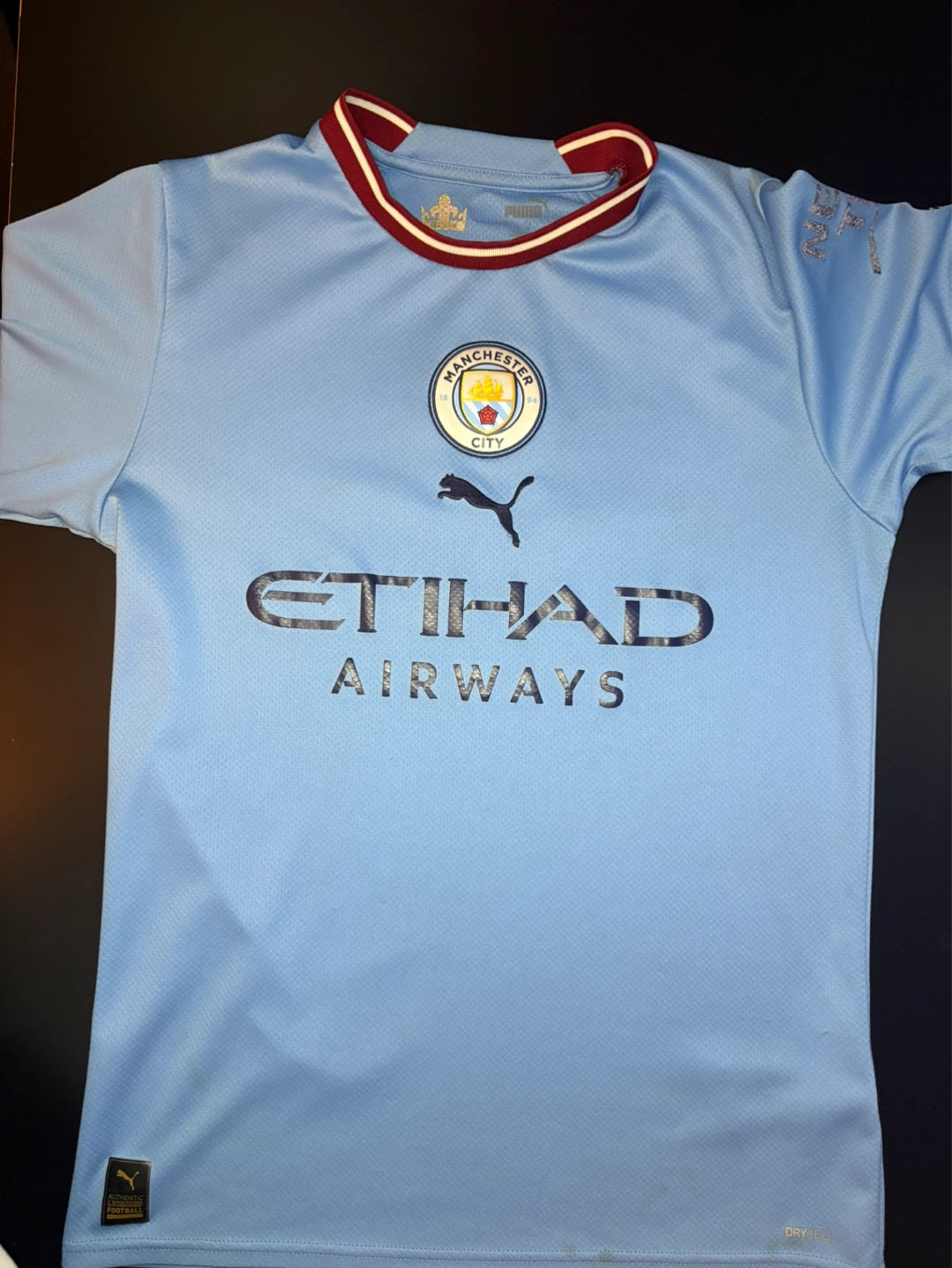 Puma Manchester City 2022/23 Soccer Jersey