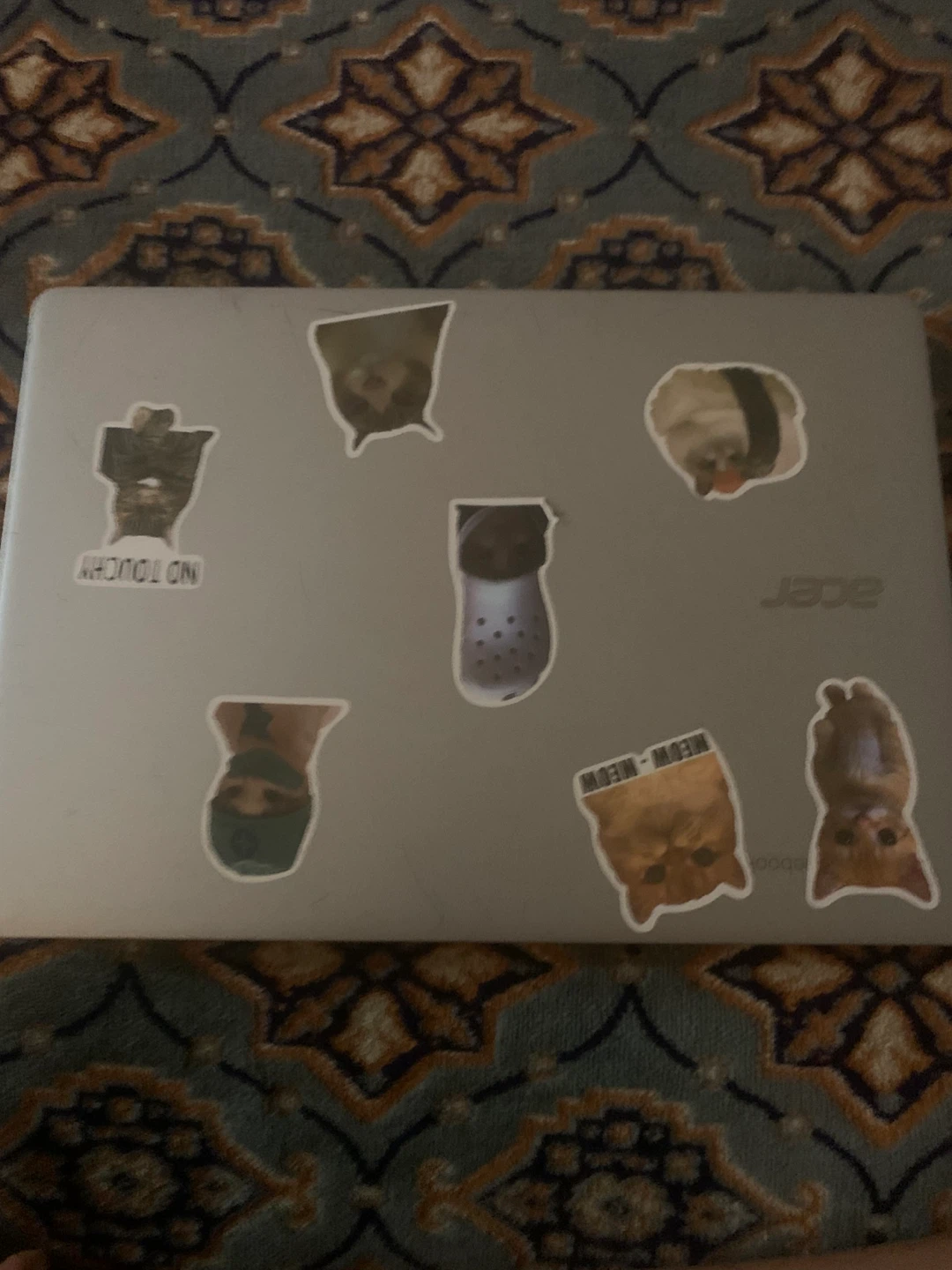 Acer Laptop with Cat Stickers - photo 3