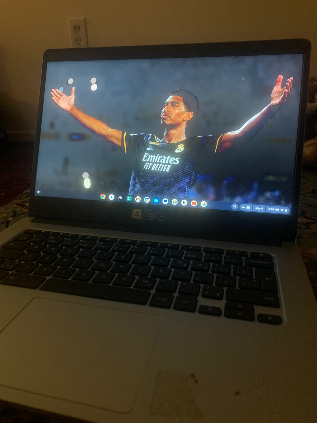 Acer Laptop with Cat Stickers