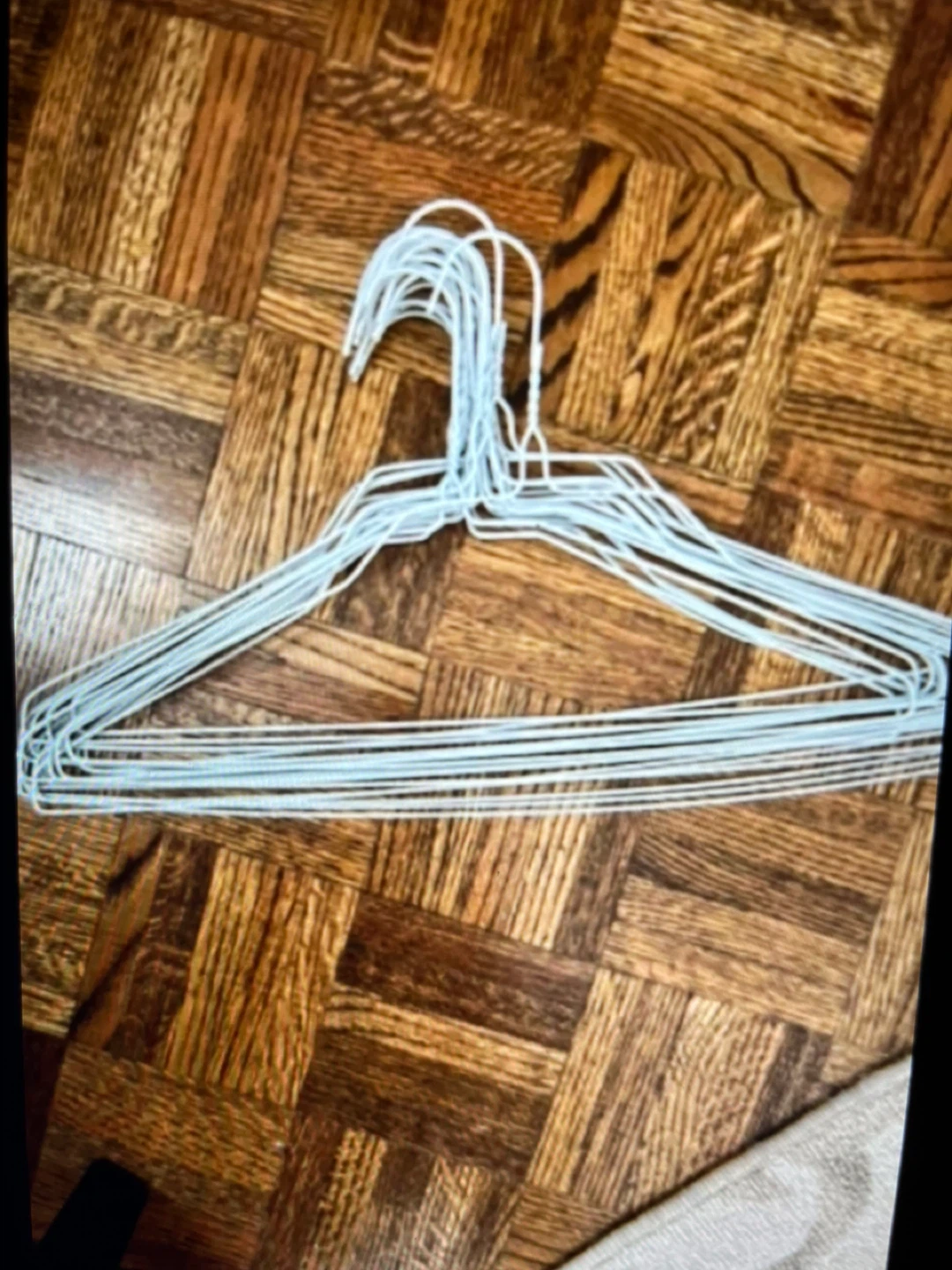 White Wire Hangers