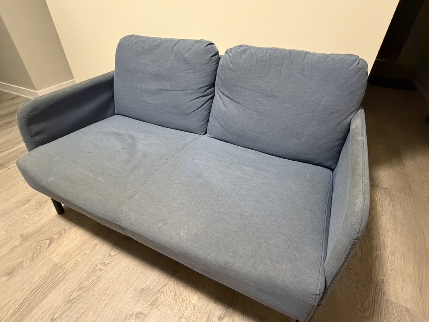 Blue Loveseat Sofa
