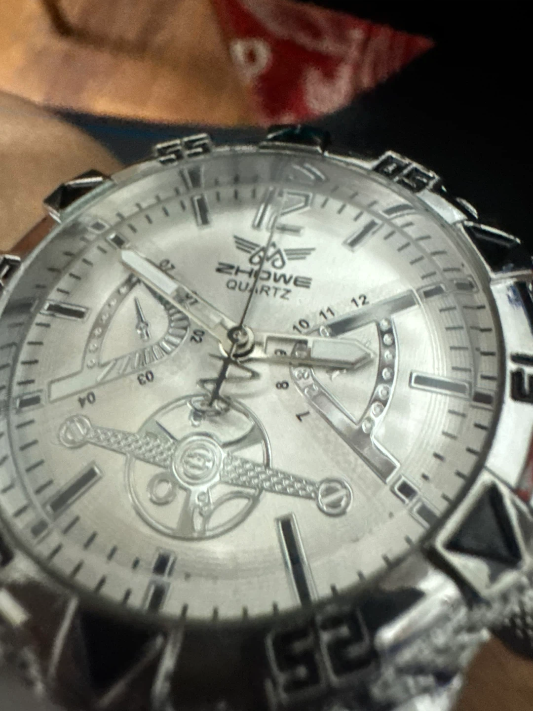 ZHOWE Quartz White Men's Watch - photo 3