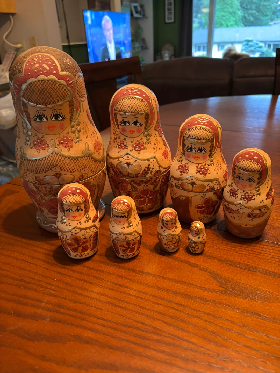 Hand-painted Matryoshka Nesting Dolls Set - photo 3