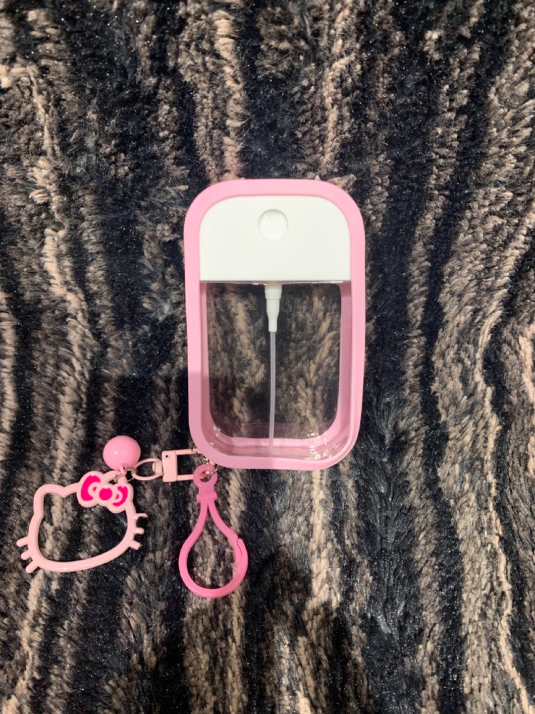 Hello Kitty Mini Refillable Spray Bottle with Keychain