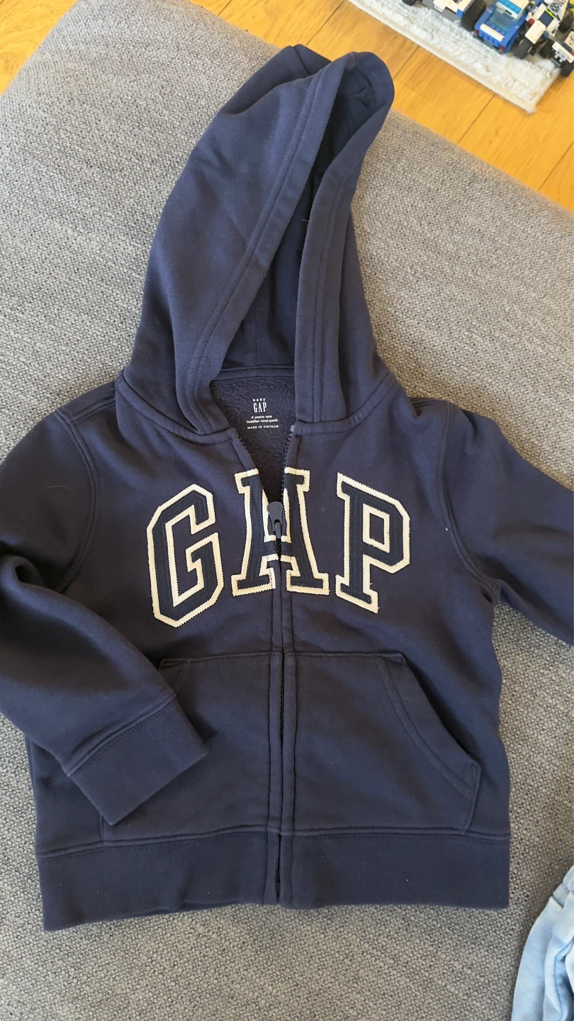 Gap Kids Navy Zip-Up Hoodie