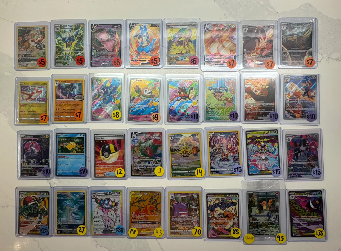 Pokemon singles- Ascended heroes/ promos