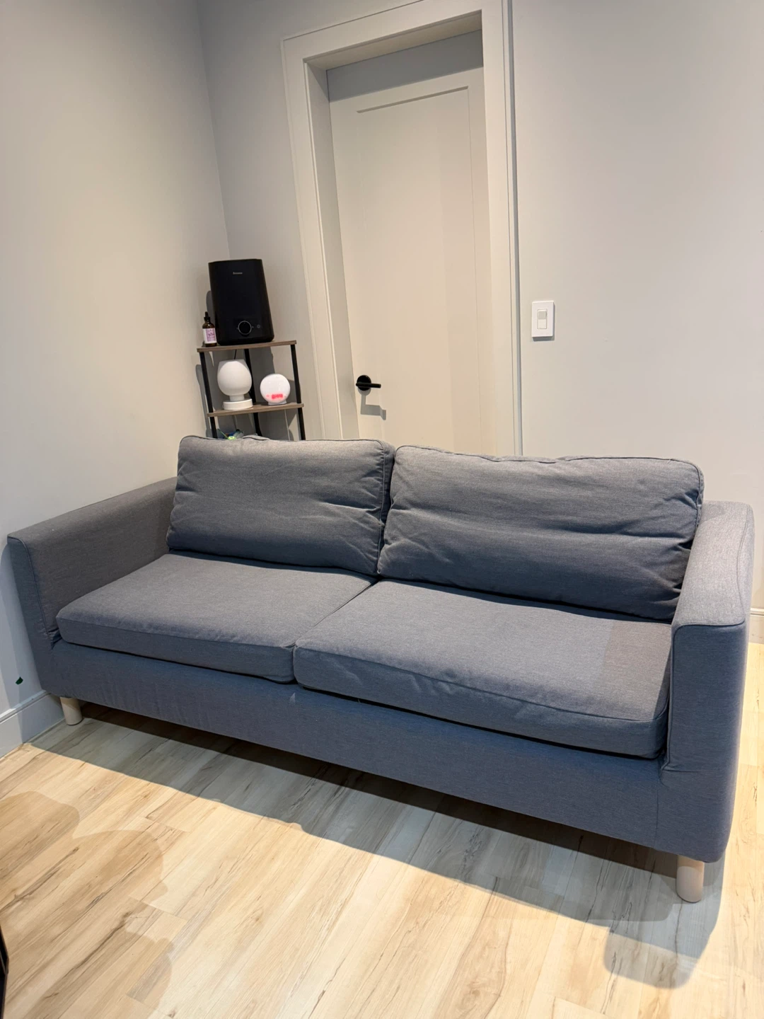 Grey Sofa with free Dining set, Computer Desk and Chair