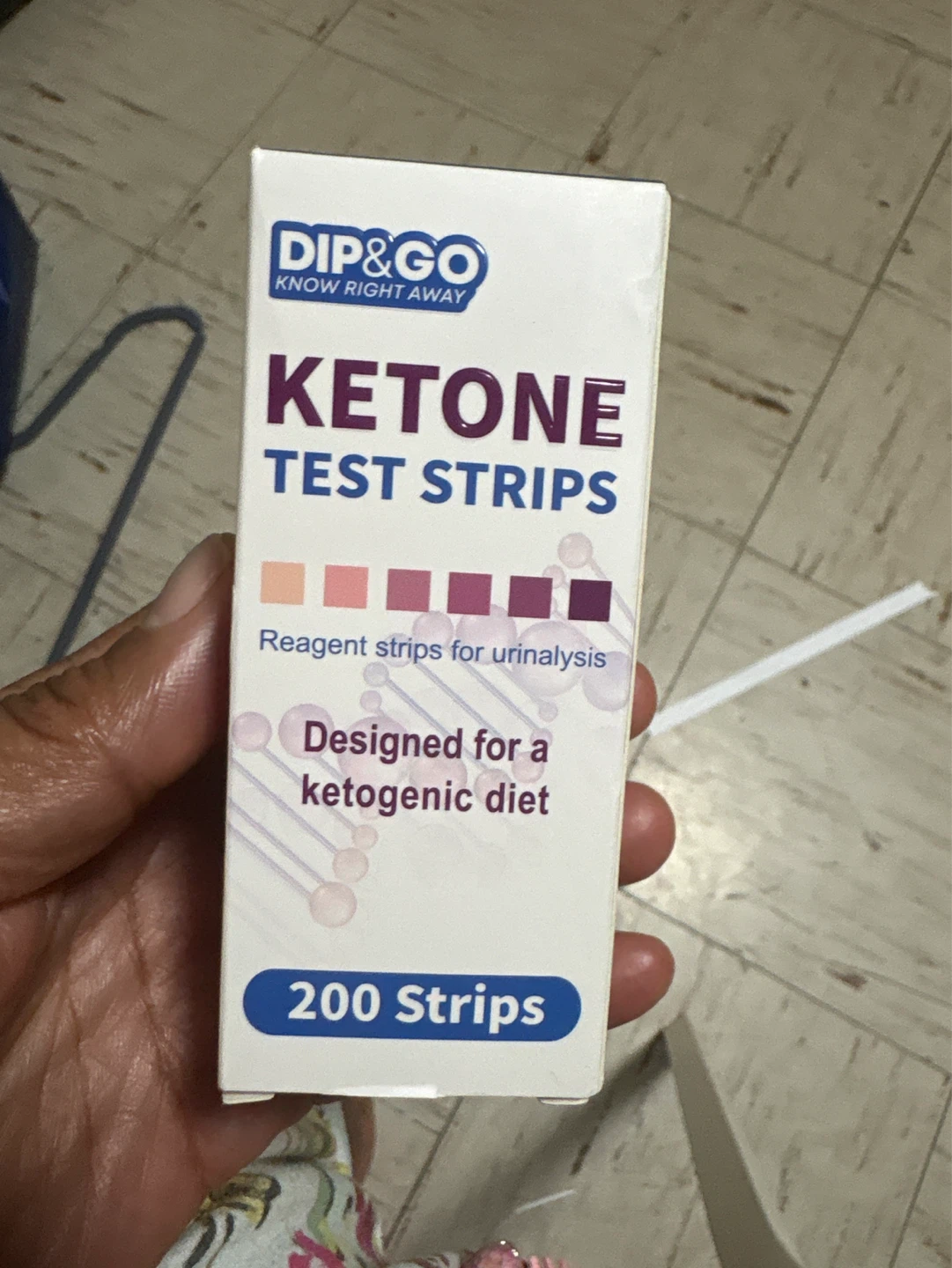 DIP&GO Ketone Test Strips - 200 Count