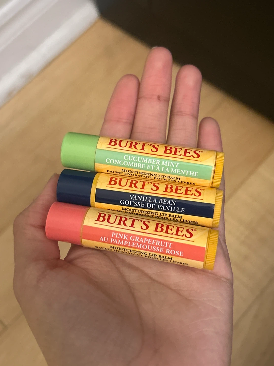 Burt's Bees Moisturizing Lip Balm Set - 3 Pack